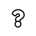 Question mark icon